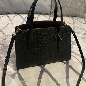 Coach Charlie Carryall Signature Leather